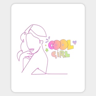 girl Sticker